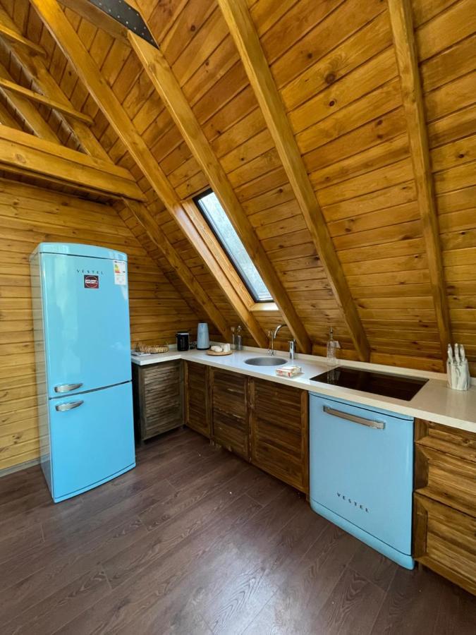 Panurlawoodenhouse Ozel Havuz& Sauna Mavi 외부 사진