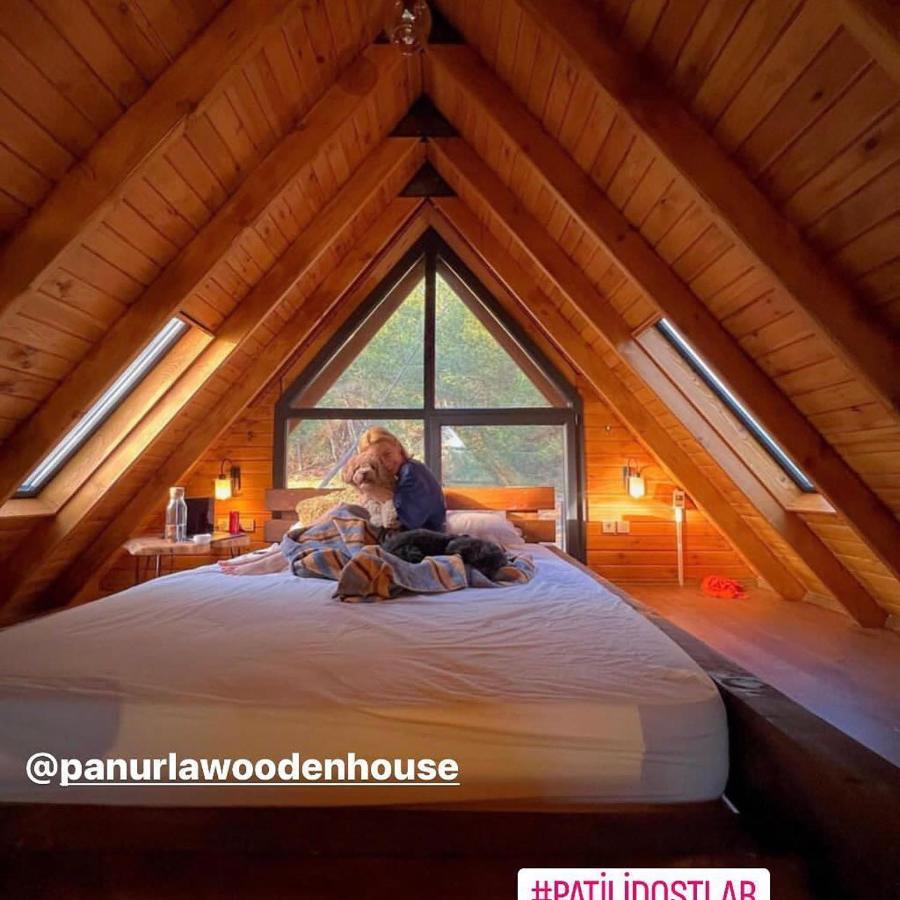 Panurlawoodenhouse Ozel Havuz& Sauna Mavi 외부 사진